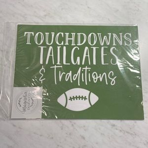 Magnolia Design Co Touchdowns Silkscreen Transfer NEW